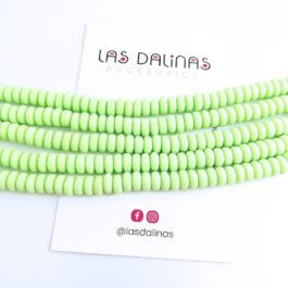 Tira Pastillas de Fimo Verde