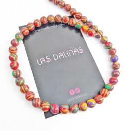 Perlas Reconstituidas Multicolor 8mm A