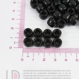 Pase Ancho Plástico Negro 9mm x 25 gramos