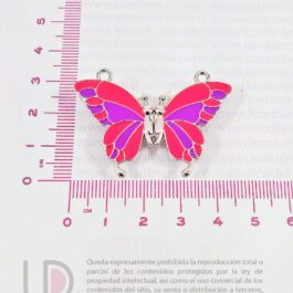 Cierre Imantado Mariposa Fucsia A